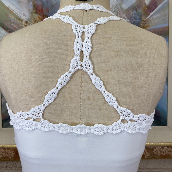 Mods International Crochet Racer Back Tank Top - Picture 5 of 8